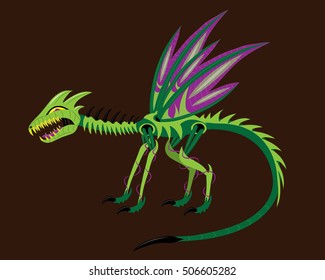 Dragon alien similar to an insect