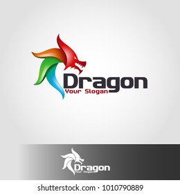 Dragon - Animal logo 
