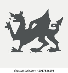 Diseño de vectores salvajes de animales Dragon