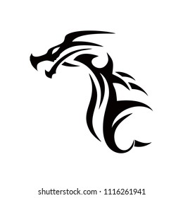 dragon animals vector logo