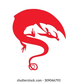 Dragon art design