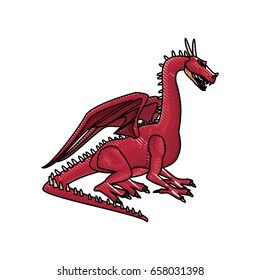 dragon beast mythology fantasy monster medieval