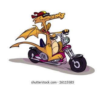 Dragon Biker