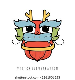 Dragon boat festival. dragon, rice dumpling. Vector illustration