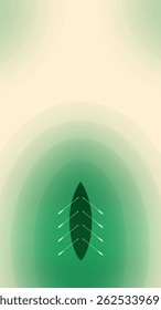 Dragon Boat Festival vertical illustration abstract style dragon boat