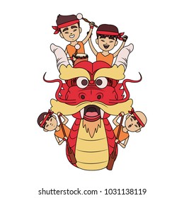 Dragon boat frontview