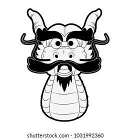 Dragon boat frontview
