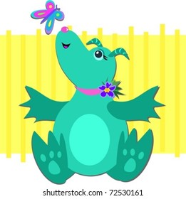 Dragon and Butterfly are Friends