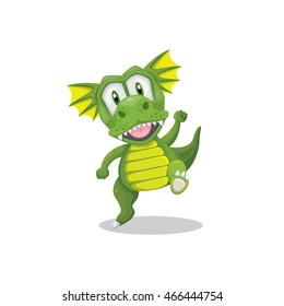 Dragon cartoon character
