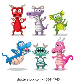 Dragon cartoon characters