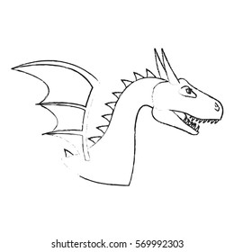 dragon cartoon icon