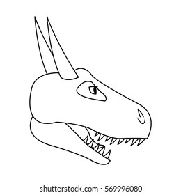 dragon cartoon icon