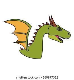 dragon cartoon icon