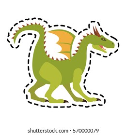 dragon cartoon icon