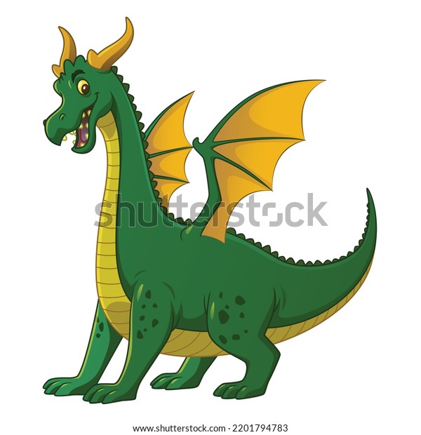 Dragon Cartoon Mythology Illustration Stock Vector (Royalty Free ...