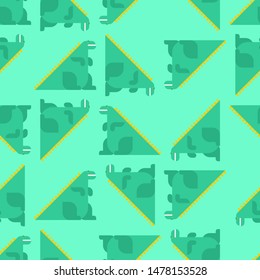 Dragon cartoon pattern seamless. Dinosaur background. Dino ornament. Vector  Baby cloth texture