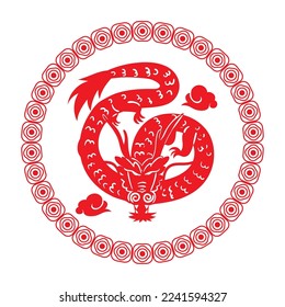 dragon chinese zodiac animal icon