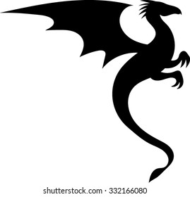 Dragon Clip art - Vector Illustration