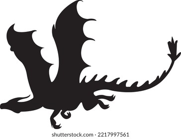 Dragon closeup vector illustration and drawing colorful dragon chinese festival traditional 3d art isolated silhouette graphics monster.
