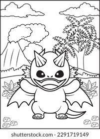 Dragon Coloring Pages For Kids