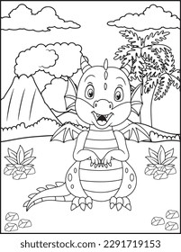 Dragon Coloring Pages For Kids