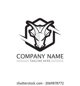 Dragon Design Logo Vector Icon Illustration Design Logo Template Fantasy Animals