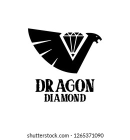 Dragon diamond logo
