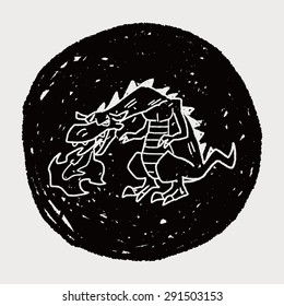 dragon doodle