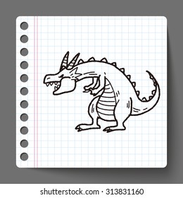 dragon doodle