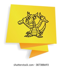 dragon doodle