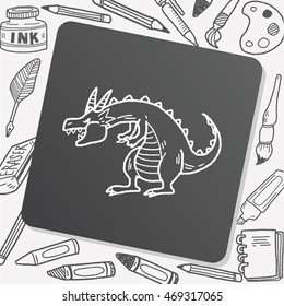 dragon doodle