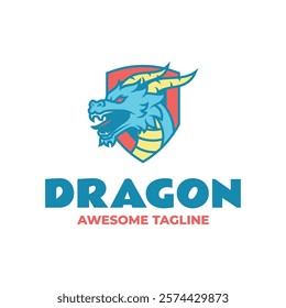 Dragon E-Sport And Sport Logo