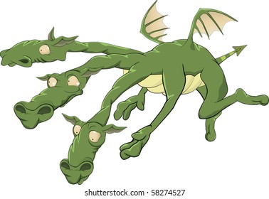 dragon from a fairy tale