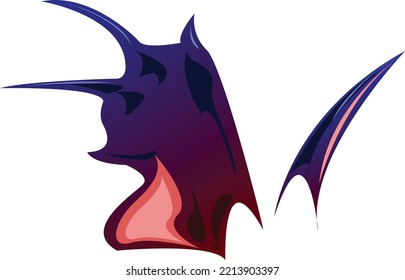 Dragon fantasy magic logo vector