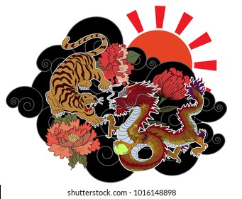 龍虎 の画像 写真素材 ベクター画像 Shutterstock