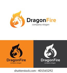 Dragon Fir Logo Stock Vector (Royalty Free) 401565292 | Shutterstock