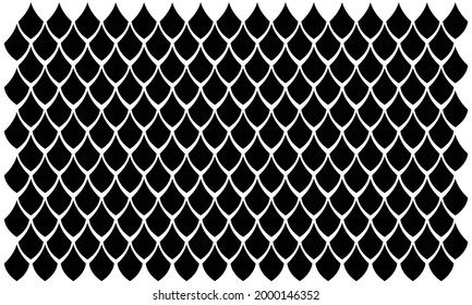 Dragon fish scales Vector and Clip Art