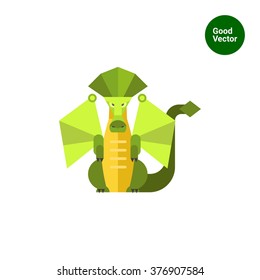 Dragon flat icon