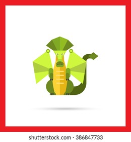 Dragon flat icon