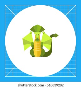 Dragon flat icon