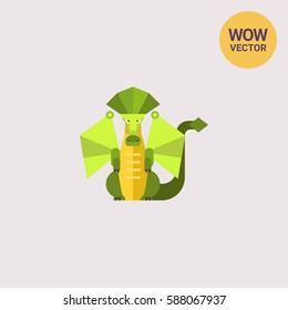 Dragon flat icon