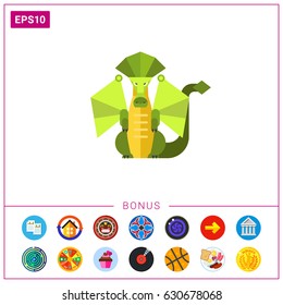 Dragon flat icon