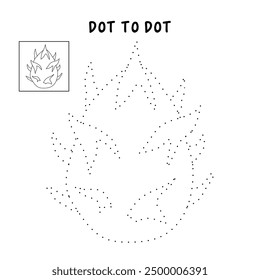 Dragon fruit coloring pages for kids. Trace and color dragon fruit. Educational worksheet. Dragon fruit tracing worksheet. Kindergarten and preschool activity.