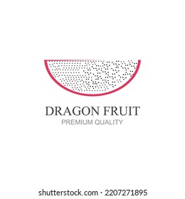 dragon fruit icon modern design vector illustration