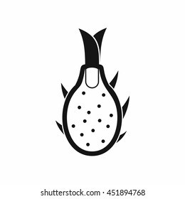 Dragon fruit icon in simple style isolated vector illustration