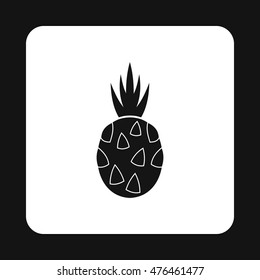 Dragon fruit icon in simple style isolated on white background. Fruit symbol