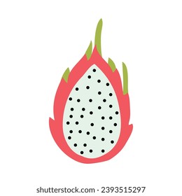 dragon fruit illustration vector isolated