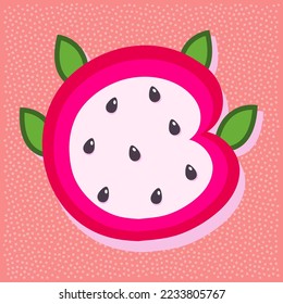 Texto del alfabeto del estilo de la fruta del dragón, letra C
