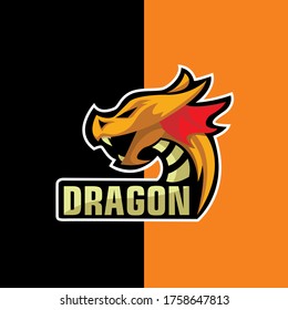dragon gamers mascot design available file format .eps 10