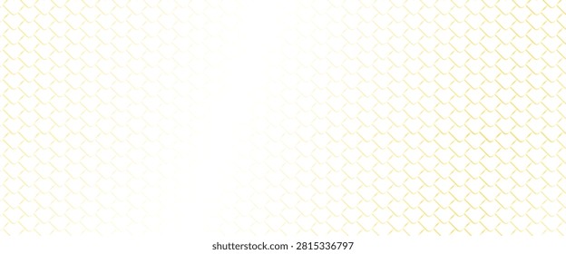Dragon golden scale seamless pattern. Snake squama. Fish, mermaid, reptile scale background. Simple abstract dinosaur or dragon skin seamless pattern. Vector liner illustration on white background.